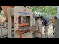 Fly Ash Bricks Making Machine 4 Pcs Each Stroke.