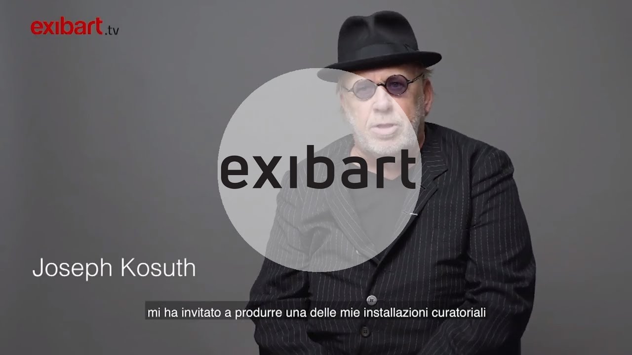 Intervista a Joseph Kosuth