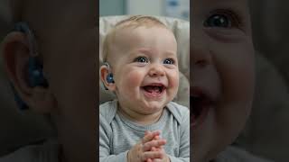 The exact moment a baby's world filled with sound! 😭👶