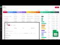 CRM for Printing Business using Google sheets & appsscript