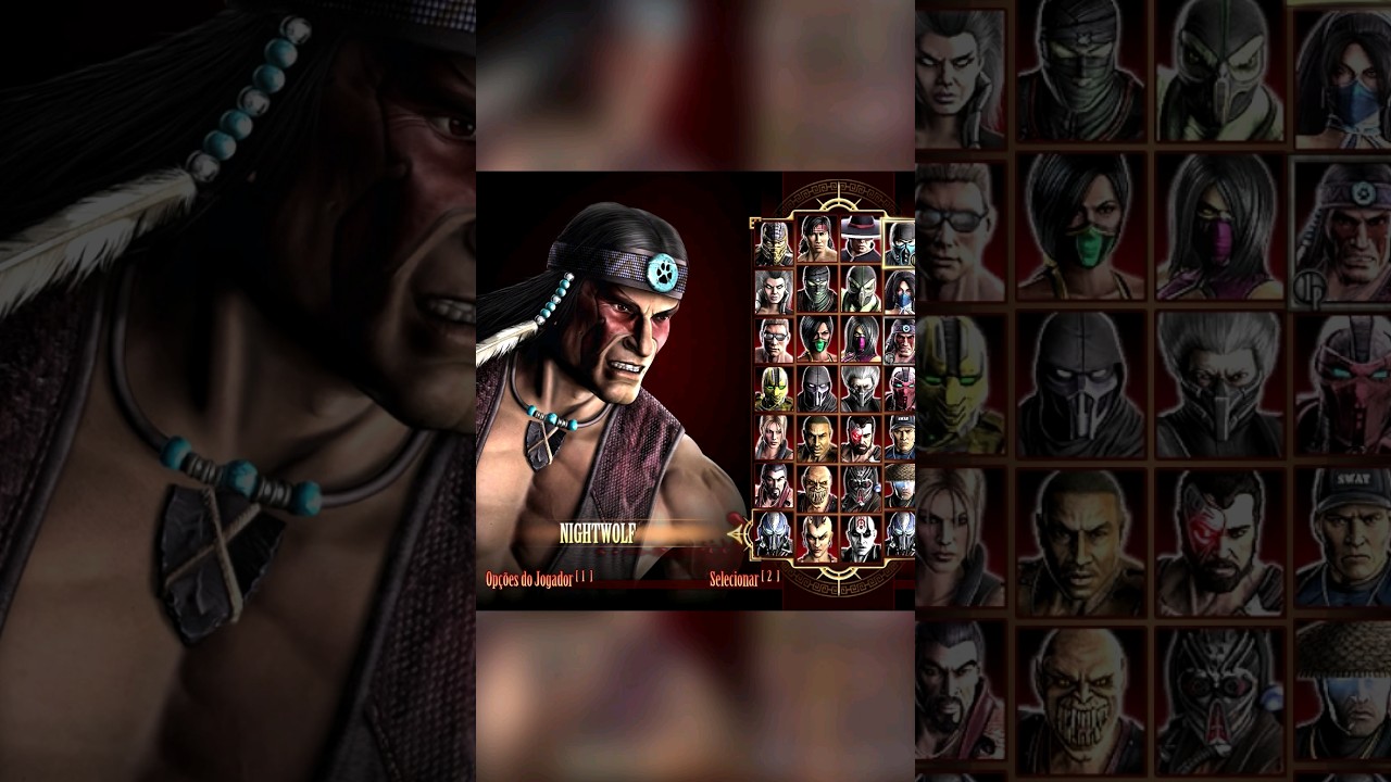 Fazendo um Combo com um personagem aleatório na Roleta Mortal Kombat 9