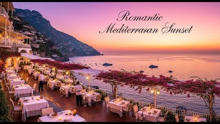 Download Lagu Romantic Mediterranean Sunset 💕 | Italian Guitar \u0026 Ocean Waves 4K MP3