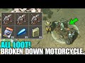 ALL LOOT YOU CAN GET WITH BROKEN DOWN MOTORCYCLE op ALL LOOT YOU CAN GET WITH BROKEN DOWN MOTORCYCLE op