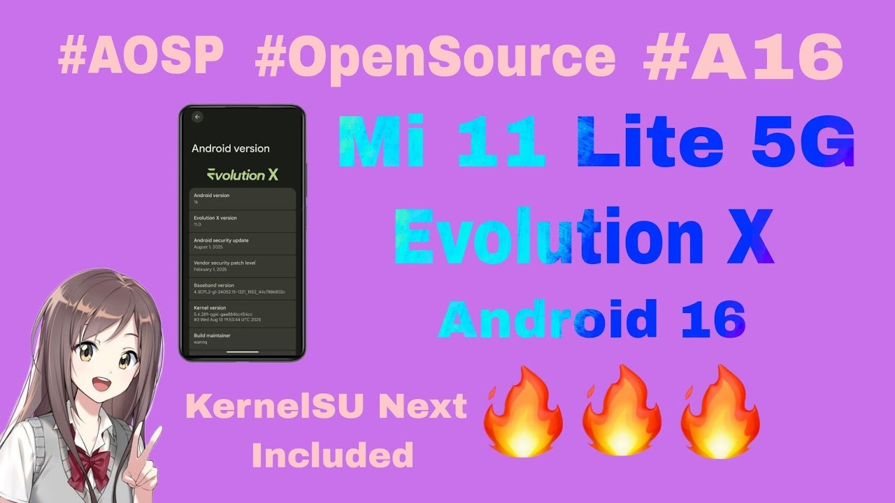 🔥🔥🔥REVIEW | EVOLUTION X | ANDROID 16 | KERNELSU NEXT INCLUDED | MI 11 ...