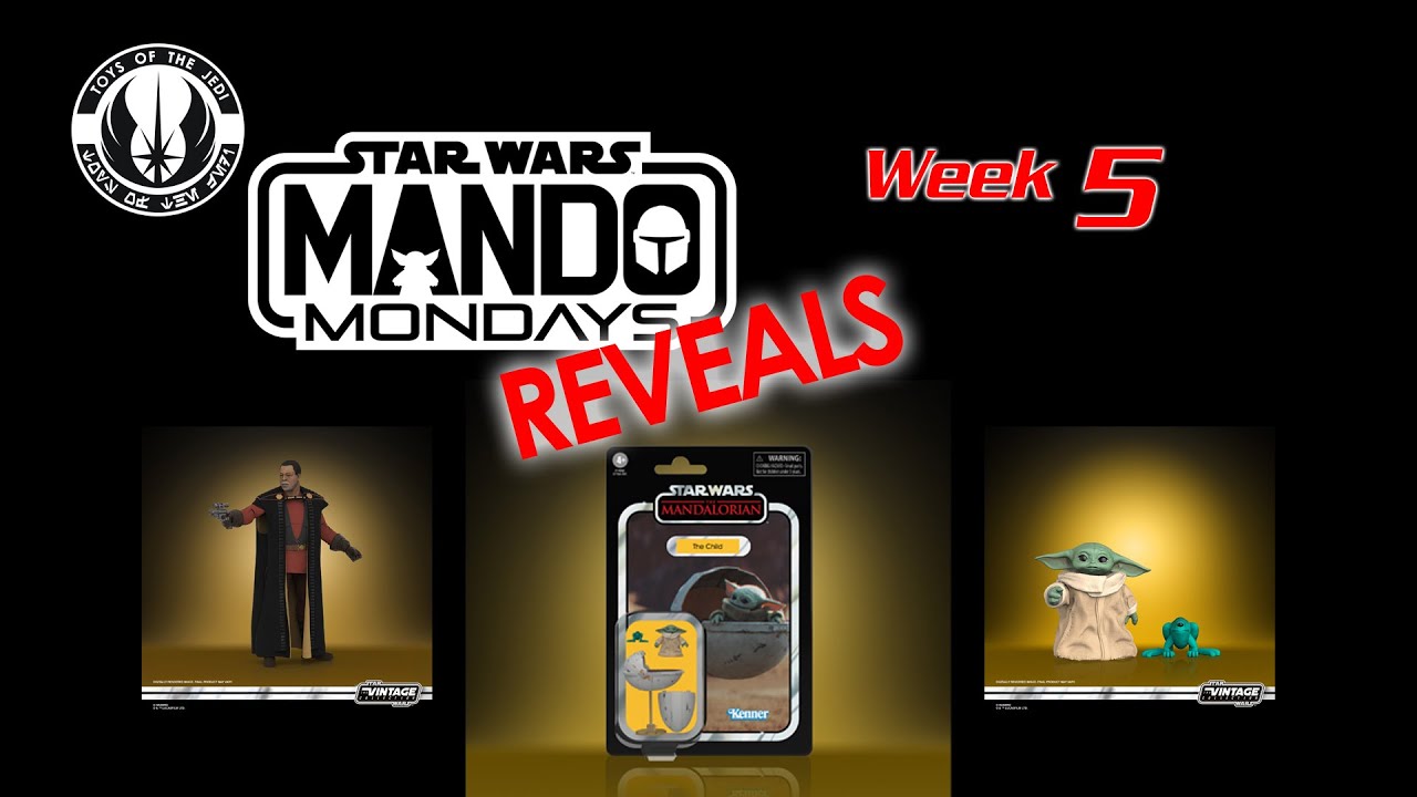 Hasbro Star Wars Mando Monday Vintage Collection Reveals
