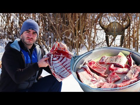 ФОРИКОЛ - суровое мужское блюдо викингов. Баранина в капусте. ENG SUB