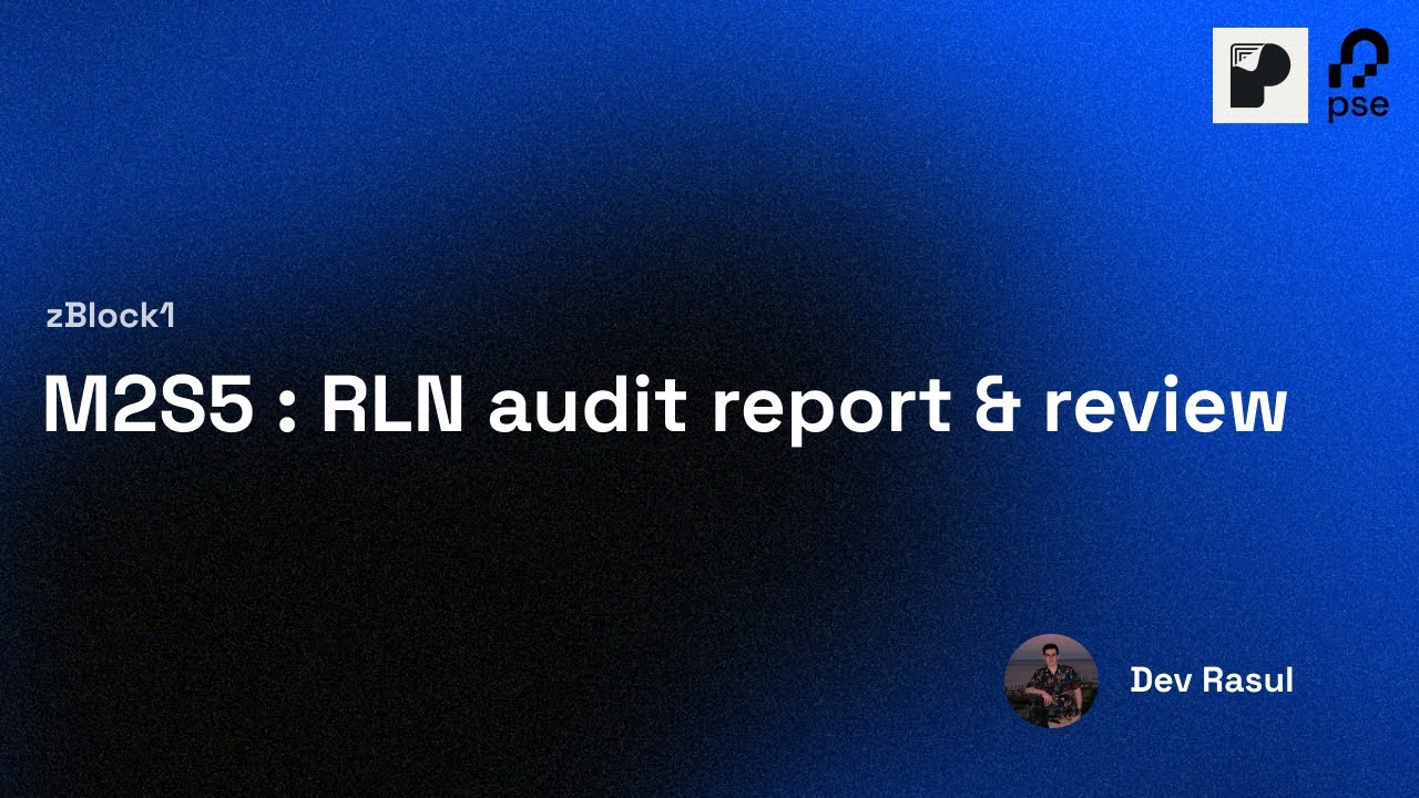M2S5: RLN audit report & review - YouTube