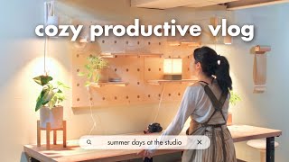 Cozy Productive Vlog | Work From Home Business, Designing & 3D Printing for Cozyleigh, Honest Chats