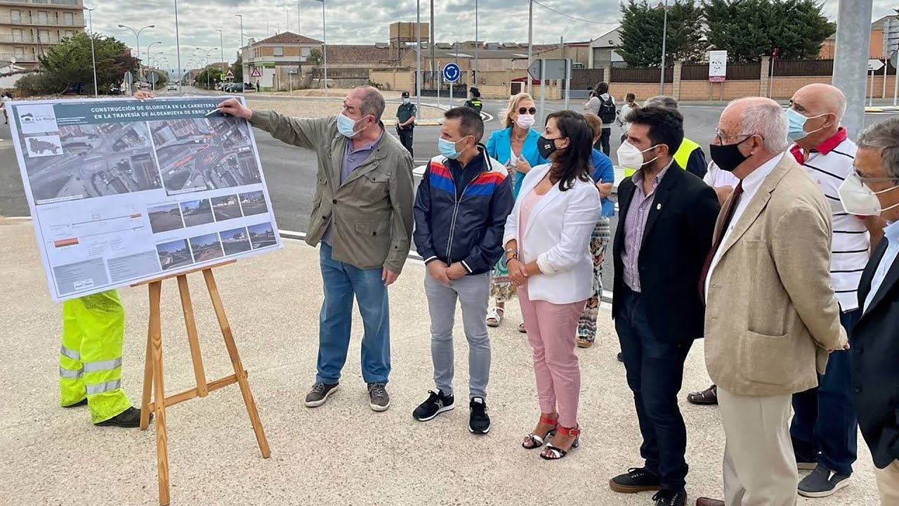 Visita a Aldeanueva de Ebro