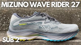 Mizuno Wave Rider 27 Review: Positive Changes