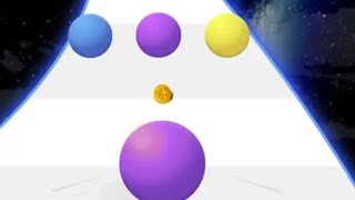 Color Rolling Ball -3D ball race game (gameplay ) android screenshot 1