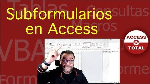 Subforms in Access