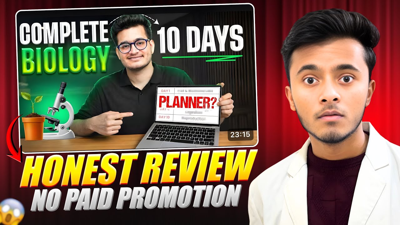 100% Honest Review🔥: Complete Biology in 10 Days by Vipin sir‼️ #neet2026 #biology 