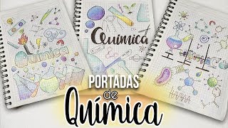 Portadas para cuadernos de Química fáciles y bonitas - thptnganamst.edu.vn