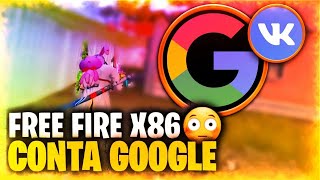 FREE FIRE X86 CON CUENTA GOOGLE. METODO REFACIL Y DEFINITIVO 