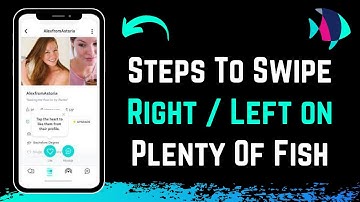 Plenty of Fish - How to Swipe (Like, Unlike Tutorial) PoF Dating App