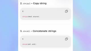 CS25C01 UNIT 4 String handling: string declaration input/output , string library function