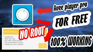 Avee player premium version [NO ROOT] FOR FREE