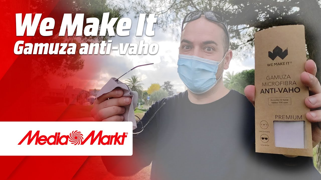 Evita que se empañen tus gafas con la mascarilla! 😷 Gamuza We Make It -  YouTube