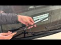 How replace wipers on 2020 Mercedes GLC
