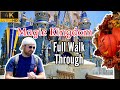 [4K] DISNEY WORLD FULL WALKING TOUR | 2021 Magic Kingdom Complete Walkthrough in 4K UHD