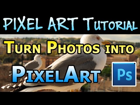 Pixel Art Tutorial - Turn Photos into Pixel Art in Photoshop - YouTube