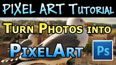 Pixel Art Tutorial - Turn Photos into Pixel Art in Photoshop