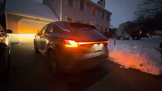 2024 Lexus RX 450h+ panic alarm