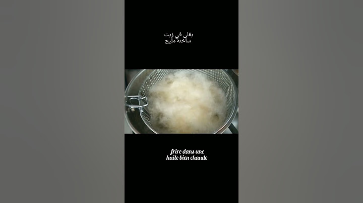 Comment rattraper un Makrout qui s'effrite à la friture/ كيف نتعامل مع مقروط نحل اثناء القلي