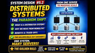 System Design #5.2 - Distributed Systems for Beginners | Monolith vs Distributed