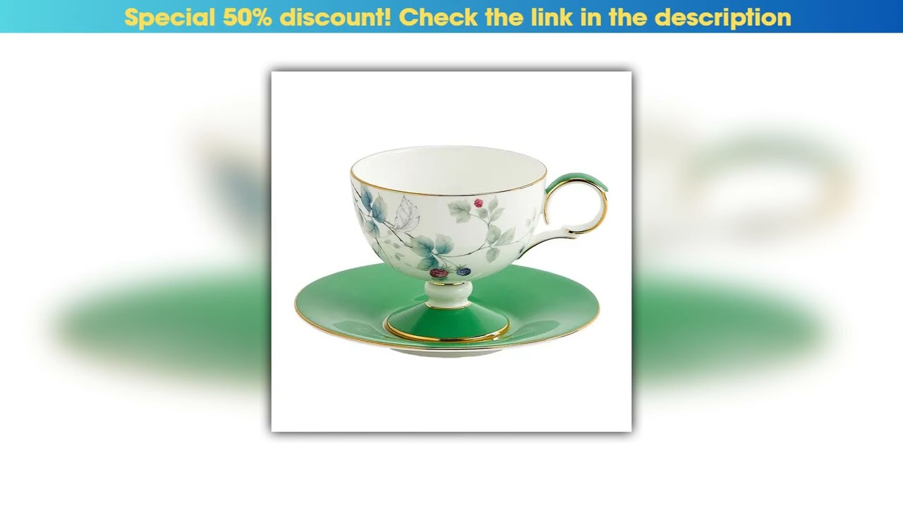 Hands-on 2025 Nordic style porcelain coffee cup fruit series creative ceramic gift box set luxury t