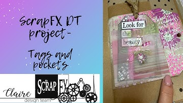 Scrap FX DT Project- tags and pockets