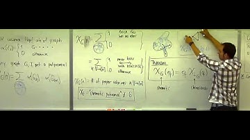 Lecture 30 . Hopf Algebras and Combinatorics (Federico Ardila)