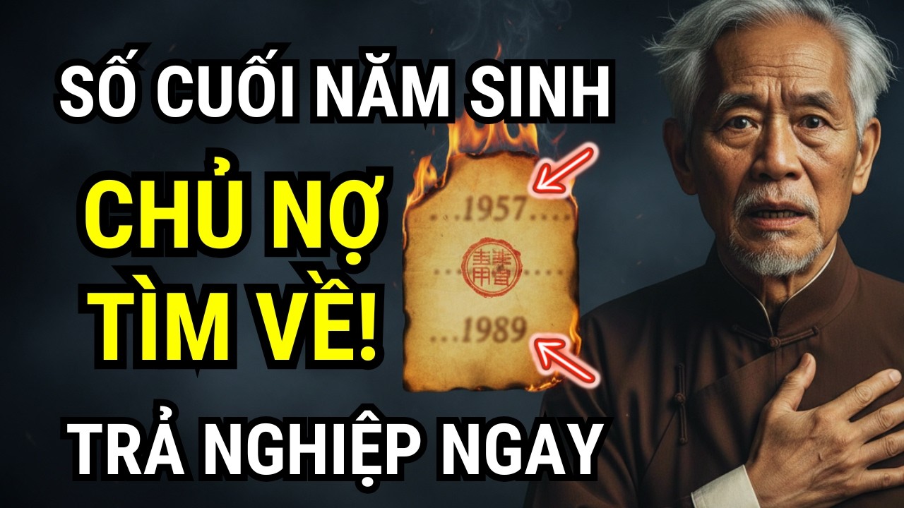 Cẩn Trọng Nếu Sở Hữu Số Cuối Năm Sinh Này: Nghiệp Duyên Tiền Kiếp Đang Tìm Về.