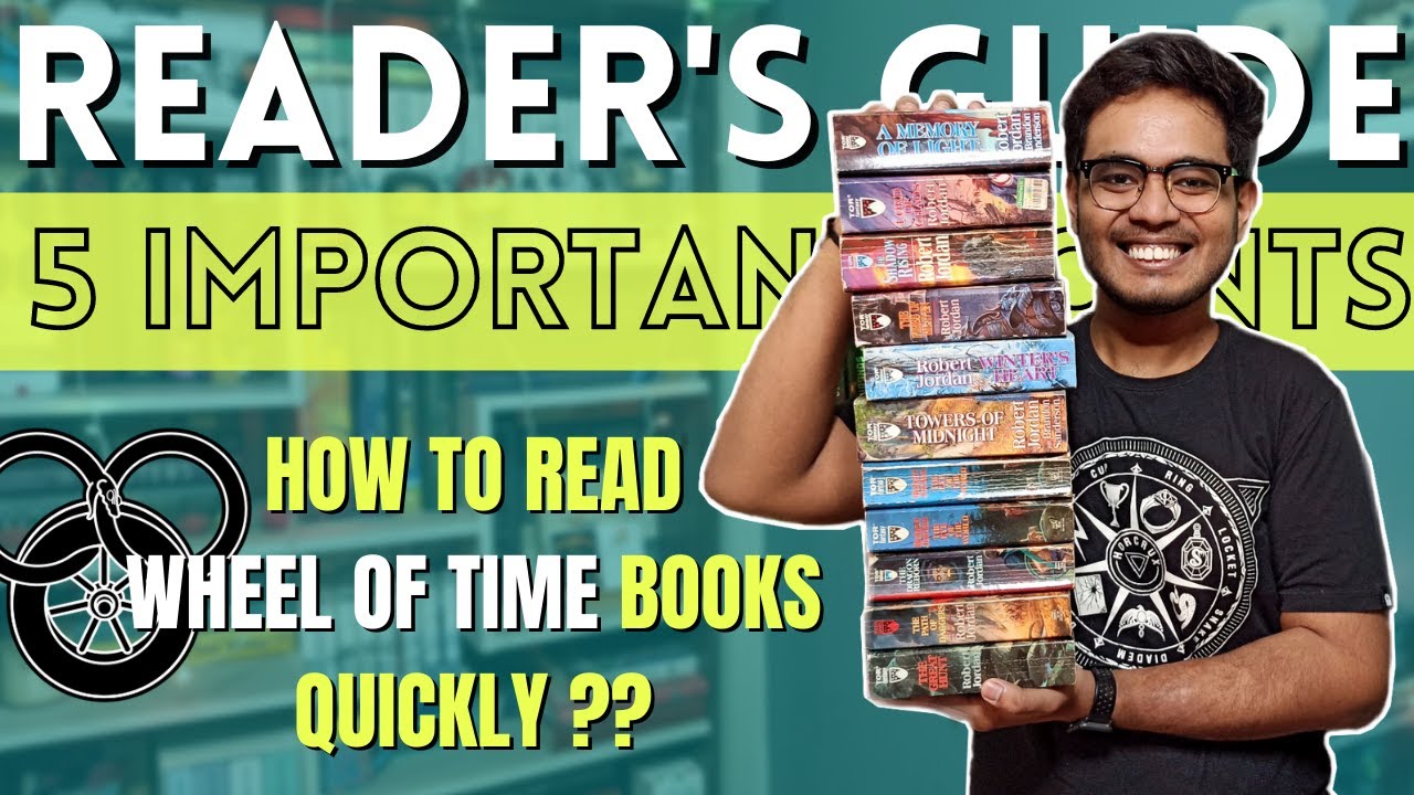 5 Important Tips to read Wheel of Time books Reader's Guide How to