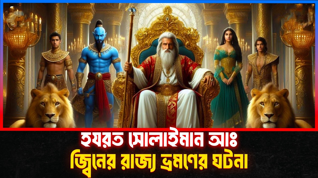 সোলাইমান আঃ এর সম্পূর্ন জীবন কাহিনী । Islamic Story Bangla