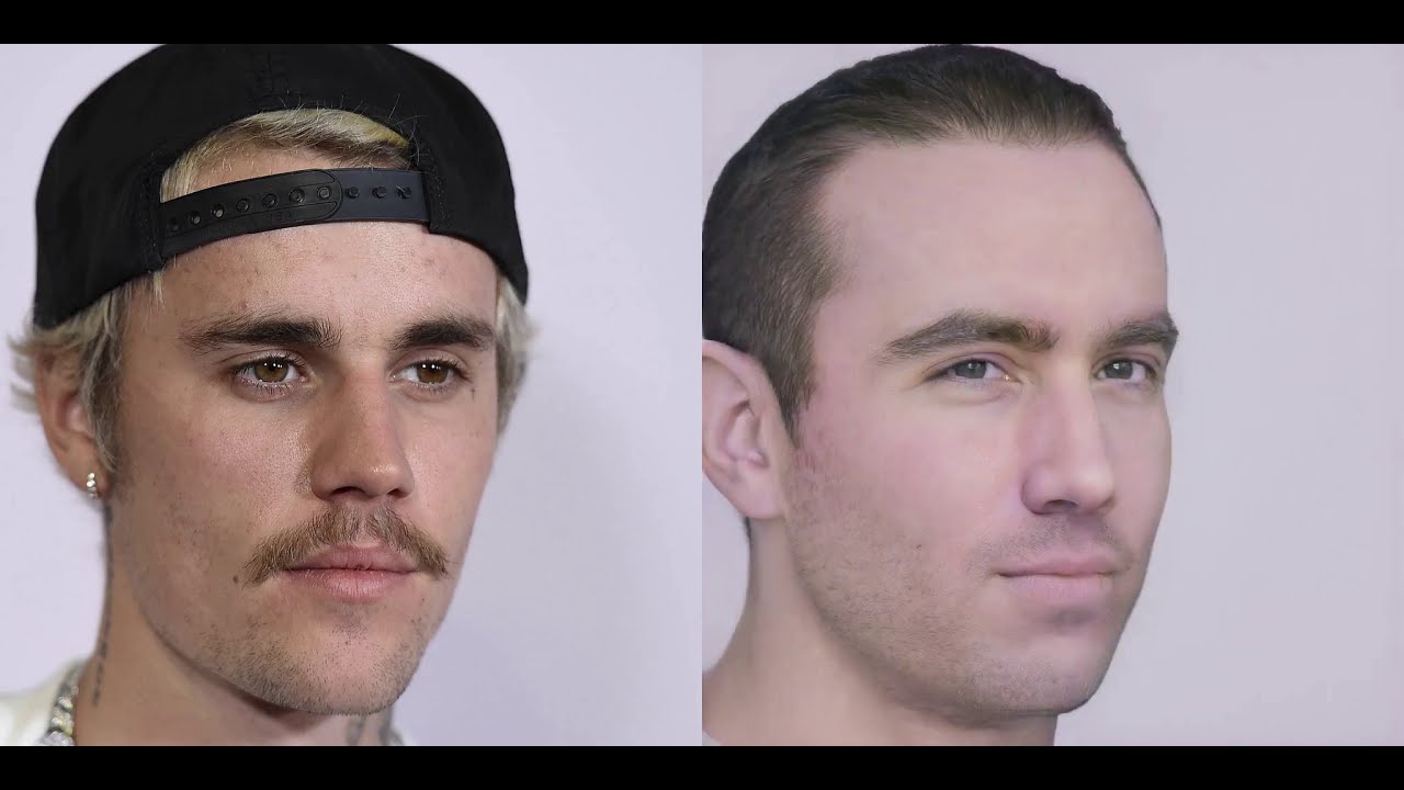 Editing Justin Bieber with AI | StyleGAN2-ADA