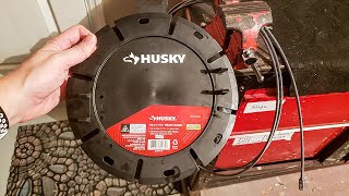 Husky 1/4 in. x 15 ft. Drain Auger Demonstration