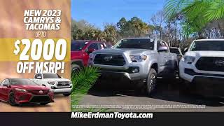 Summer Starts Here At Mike Erdman Toyota