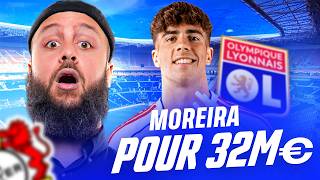 32M€ POUR MOREIRA : L’OL VA-T-IL CRAQUER ?