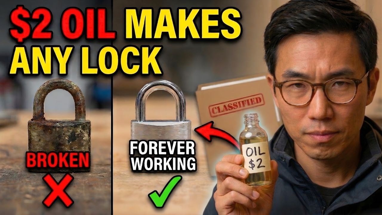 $2 Oil MAKES Any Lock Work FOREVER — Locksmith Industry PRAYS You Never ...