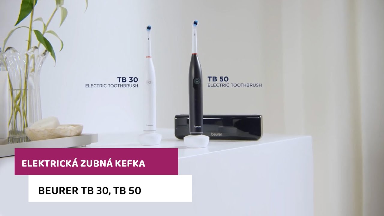 Elektrická zubná kefka BEURER TB 30, TB 50