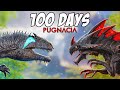 I spent 100 days in arks craziest mod pugnacia