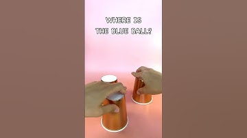 Where is blue ball? 💙 #shorts Exercises for intuition developing with INTUITION GAMES