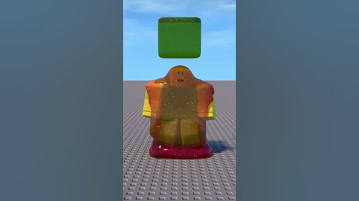 raining SLIMES in roblox #shorts