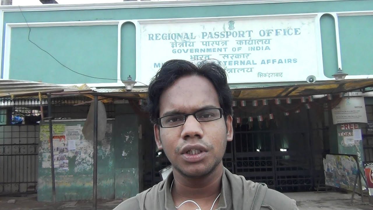 Passport authority of India Hyderabad YouTube