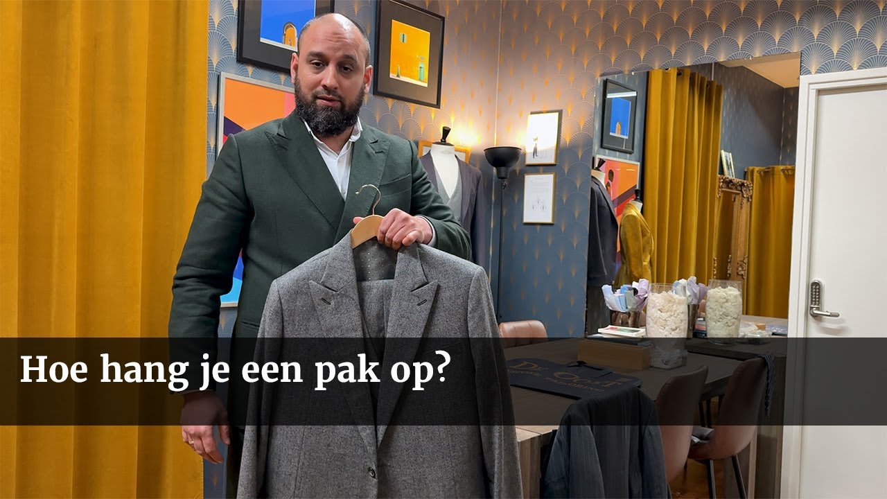 Hoe hang je een pak op? - YouTube