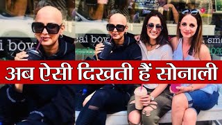 Sonali Bendre's Bald Look during treatment goes viral, shares picture on Friendship day | FilmiBeat