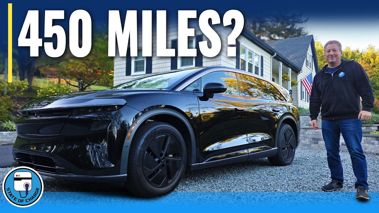 Does the Lucid Gravity Live Up To Its 450 Mile EPA Range Rating?