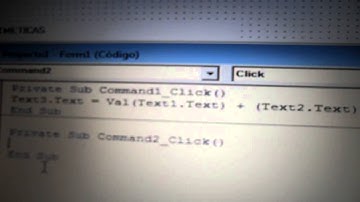 TUTORIAL OPERACIONES ARITMETICAS EN VISUAL BASIC 6.0
